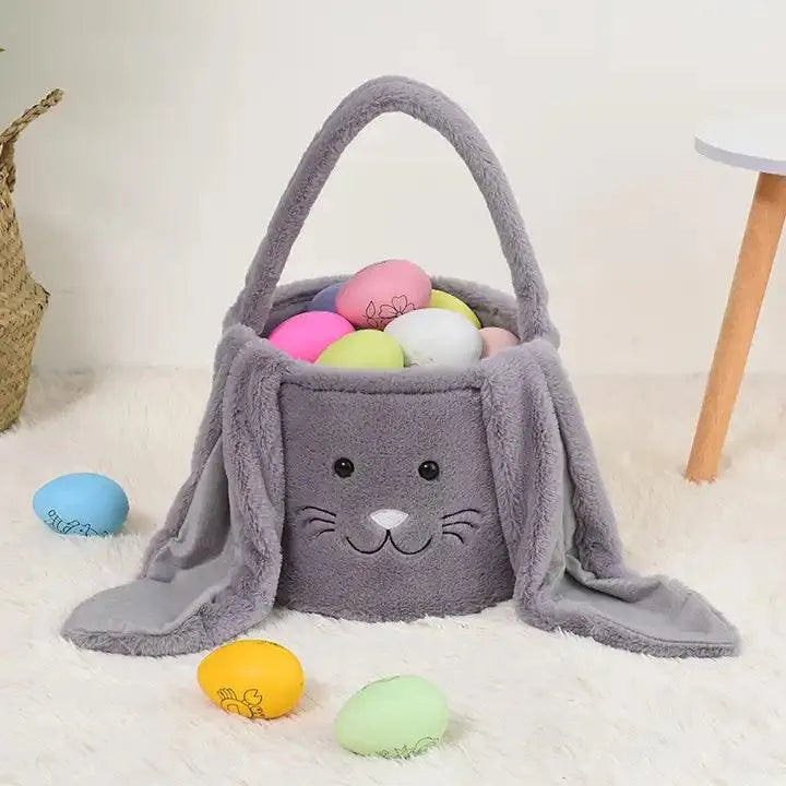 Floppy Ear Easter Bunny Basket - Bear Hugs