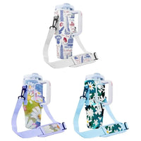 Floral Stanley Cup Carrier Bag (For 30 oz & 40 oz) - Bear Hugs