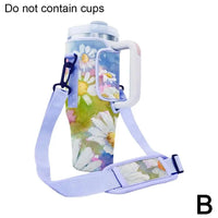 Floral Stanley Cup Carrier Bag (For 30 oz & 40 oz) - Bear Hugs