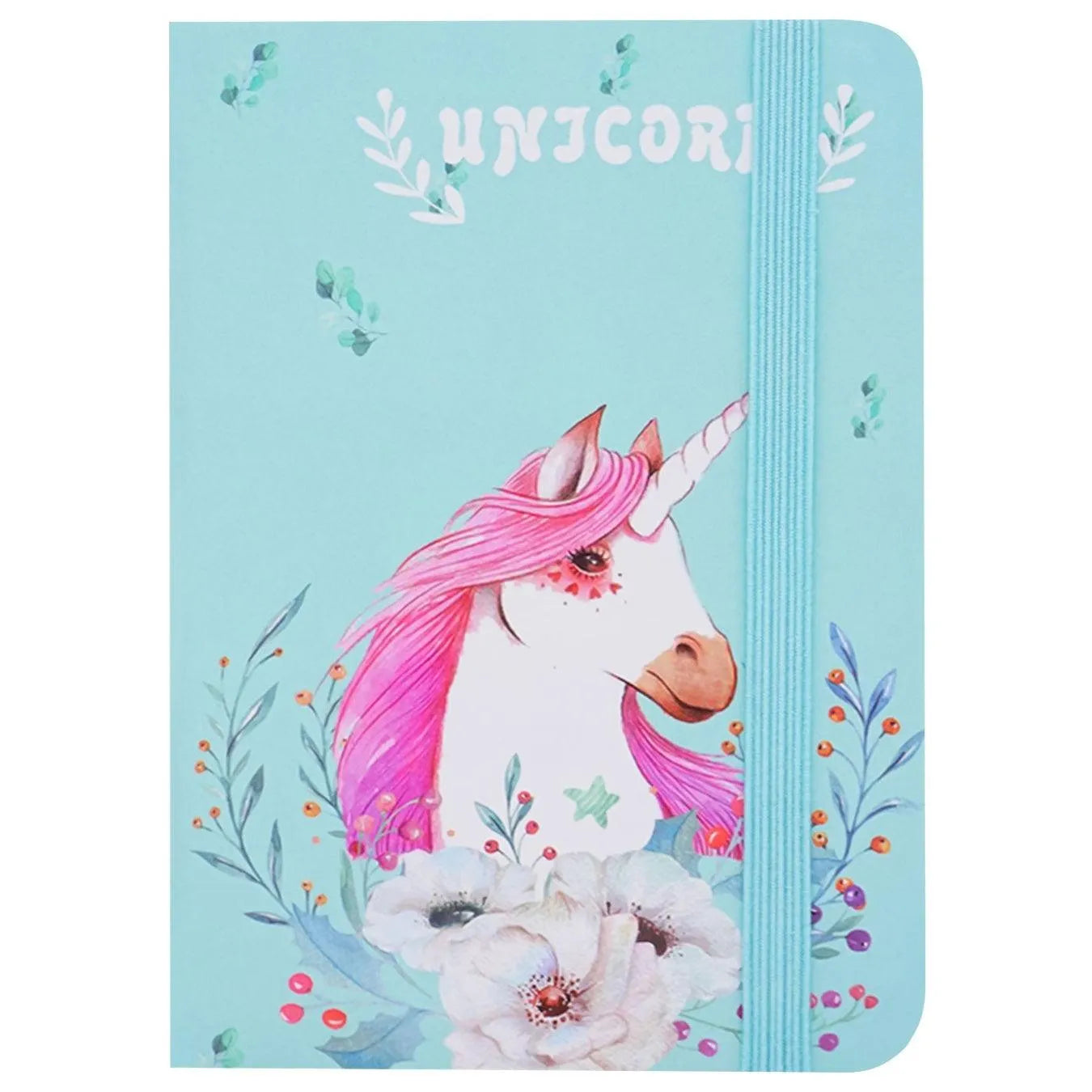 Flowery Unicorn A5 Diary - Bear Hugs