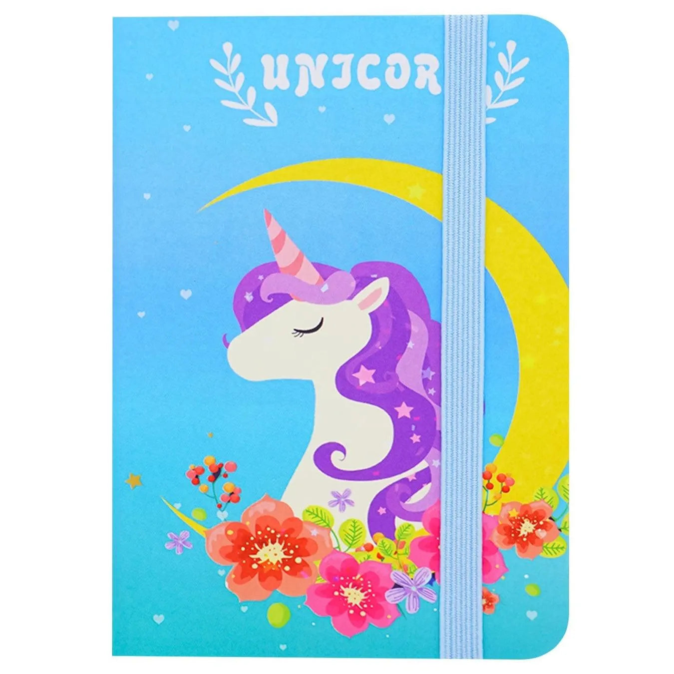 Flowery Unicorn A5 Diary - Bear Hugs