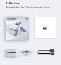 Flydigi Cyberfox T1 True Wireless Gaming Bluetooth Earbuds - Bear Hugs