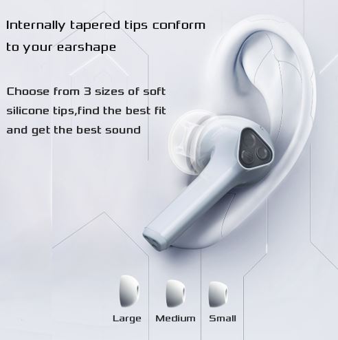 Flydigi Cyberfox T1 True Wireless Gaming Bluetooth Earbuds - Bear Hugs