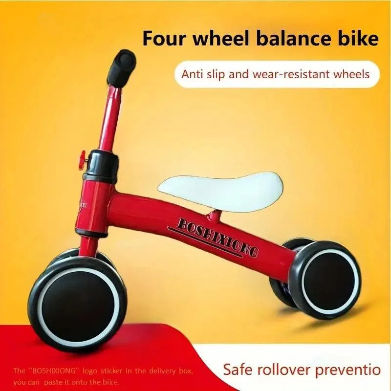 Four-Wheel Balance Scooter Without Pedals - Bear Hugs