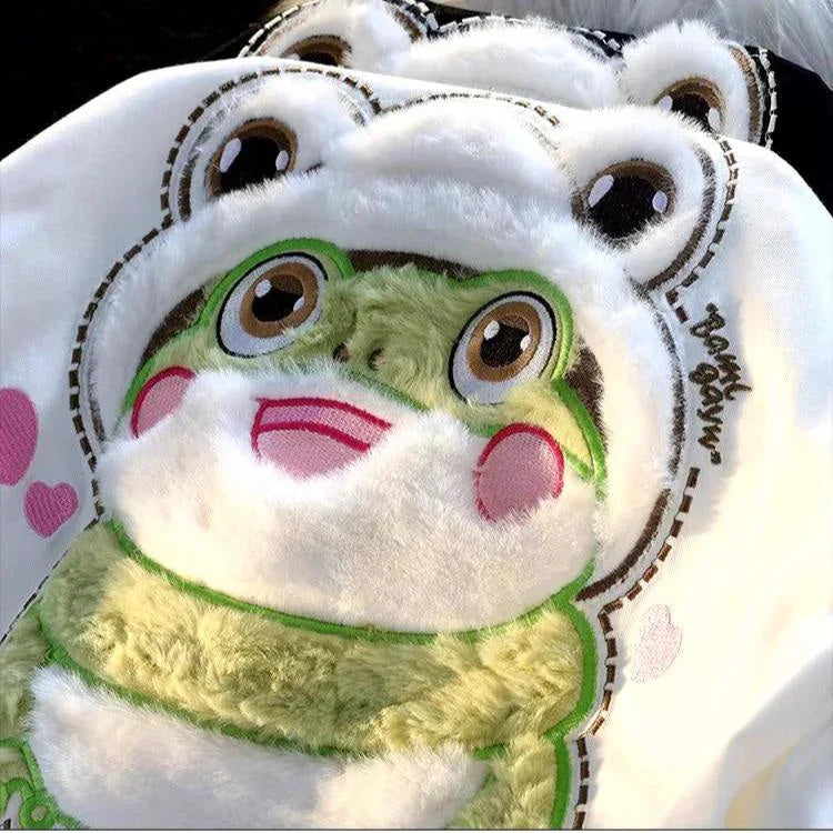 Froggy Love Fluffy Tee - Bear Hugs