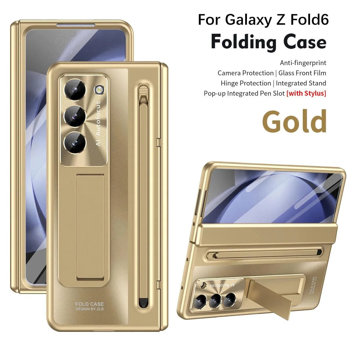 Full Protection Hinge Case For Samsung Z Fold - Bear Hugs