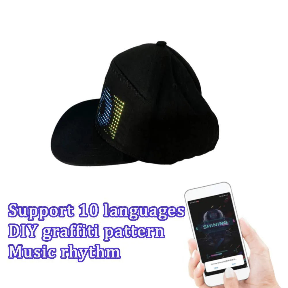 Funky Bluetooth LED Smart Cap - Bear Hugs