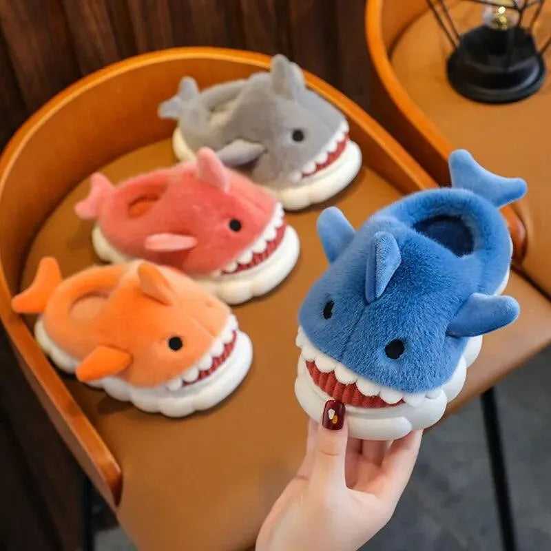 Furry Shark Slippers - Bear Hugs