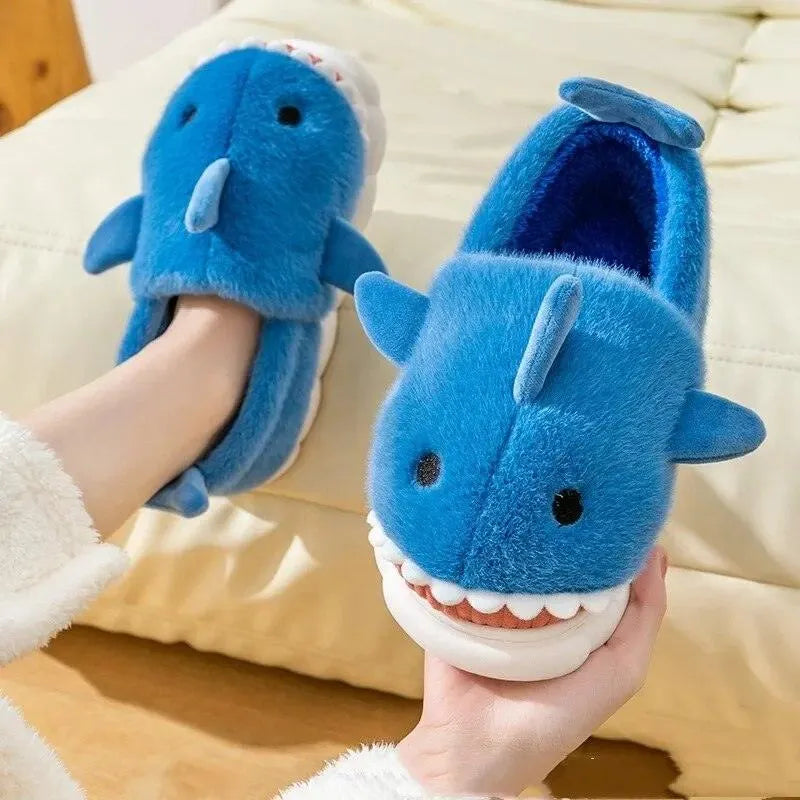 Furry Shark Slippers - Bear Hugs