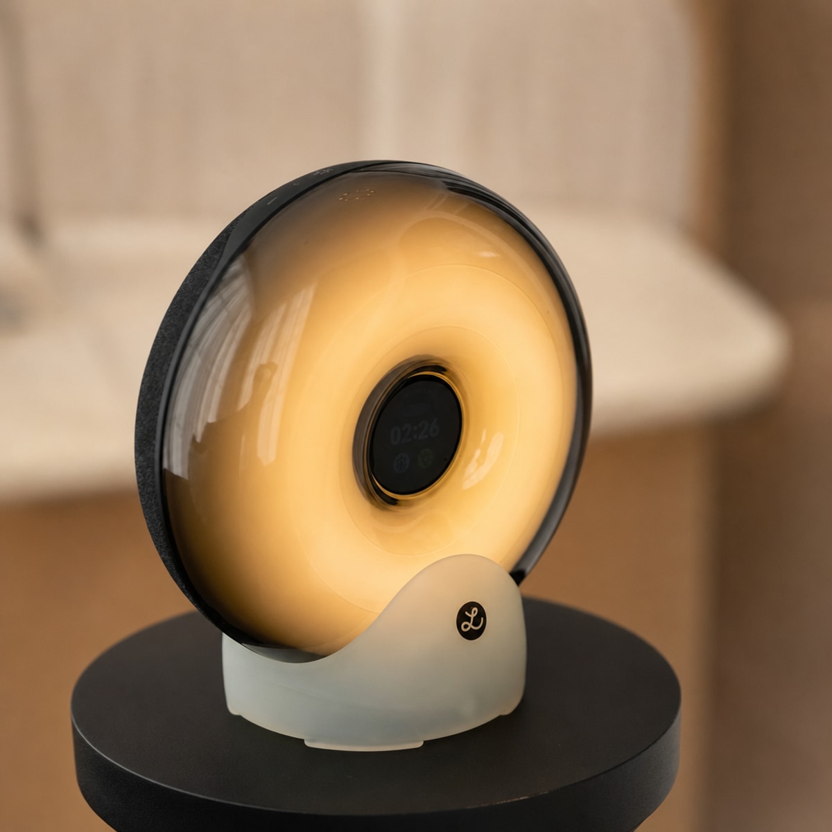 Halo Glow Donut Ambient Light & Speaker