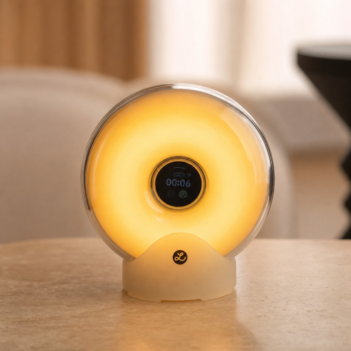 Halo Glow Donut Ambient Light & Speaker