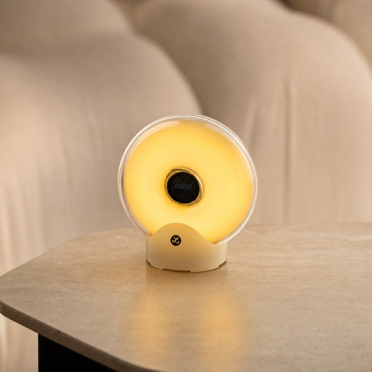 Halo Glow Donut Ambient Light & Speaker