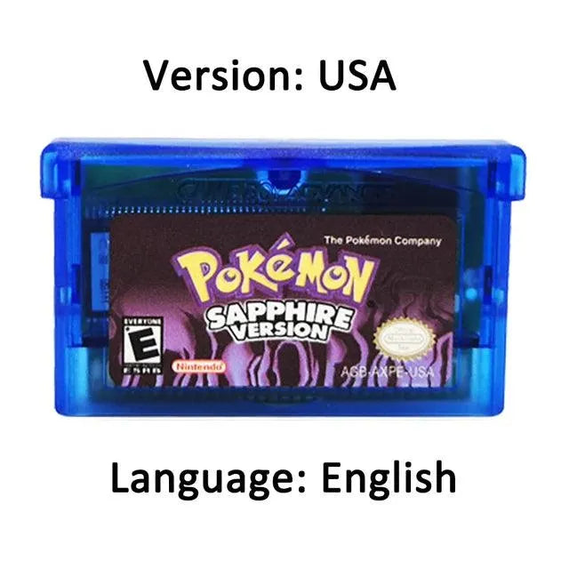 Game Boy Advance Pokemon Cartridges - Bear Hugs