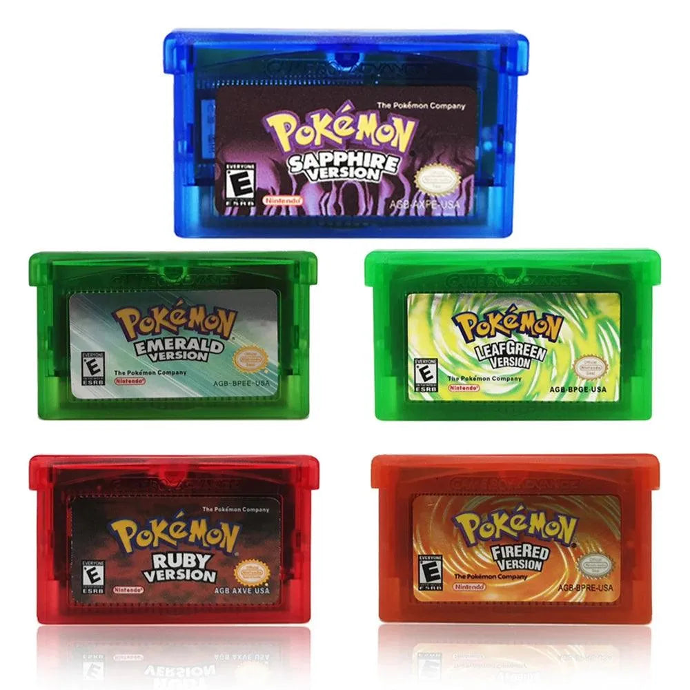 Game Boy Advance Pokemon Cartridges - Bear Hugs