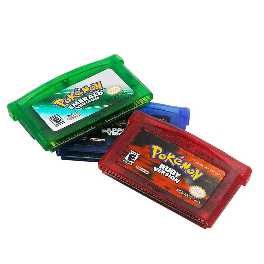 Game Boy Advance Pokemon Cartridges - Bear Hugs