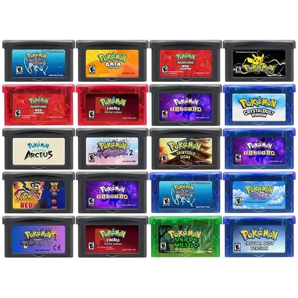 Game Boy Advance Pokemon Cartridges - Bear Hugs