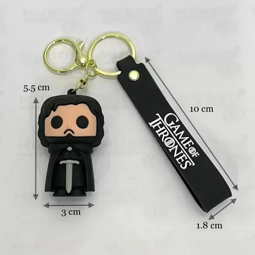 GoT Iron & Ice Figurine Keychain