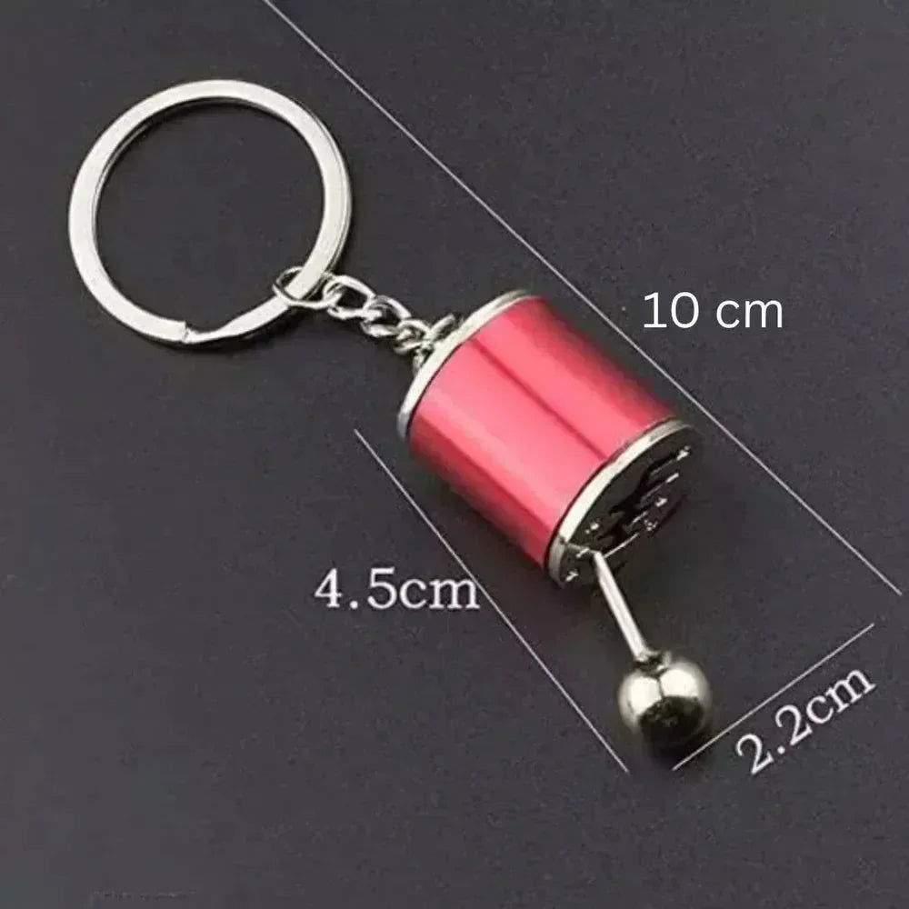 Car Gear Box Metal Keychain