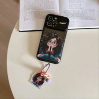 Geek Girl Charm Phone Case (For iPhones) - Bear Hugs