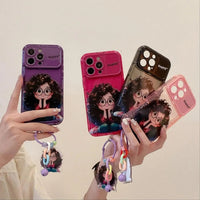 Geek Girl Charm Phone Case (For iPhones) - Bear Hugs