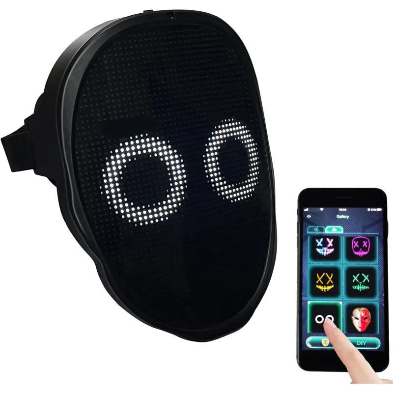 Gesture Sensing Bluetooth LED Smart Mask - Bear Hugs