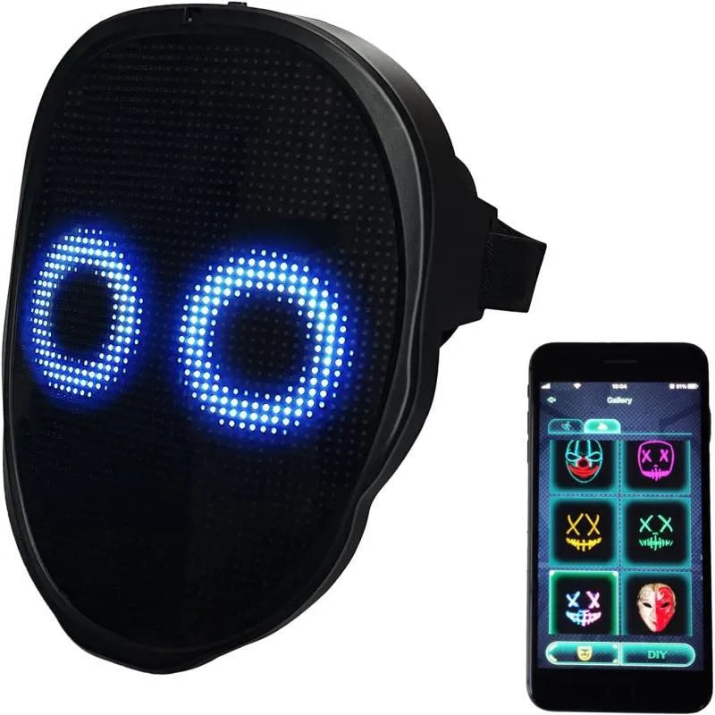 Gesture Sensing Bluetooth LED Smart Mask - Bear Hugs