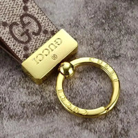 Signature Loop Premium Leather Keychain