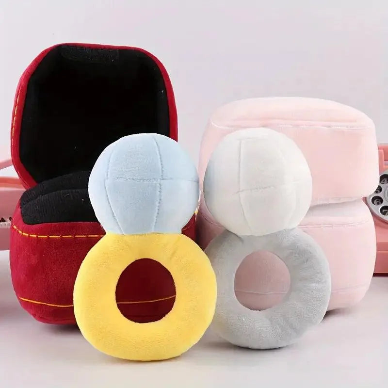 Giant Plush Ring | Proposal Gift For Girlfriend - Bear Hugs