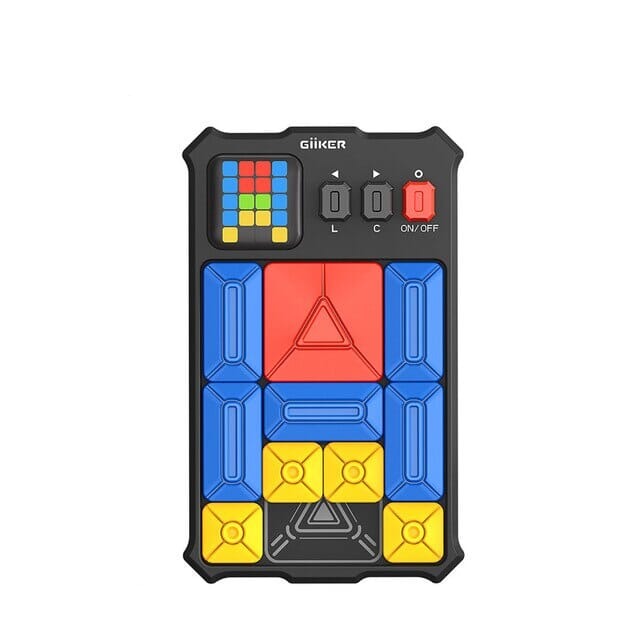 Giiker Super Slide Huarong Road Smart Sensor Game 500+ Levelled UP Brain Teaser Puzzles For Kids - Bear Hugs