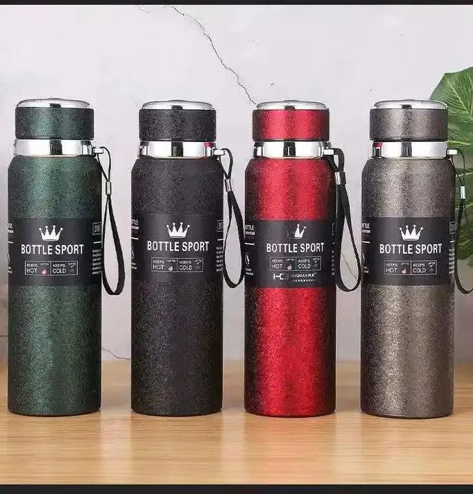 Glitter Bottle Insulated Thermos (1000 ml) - Bear Hugs