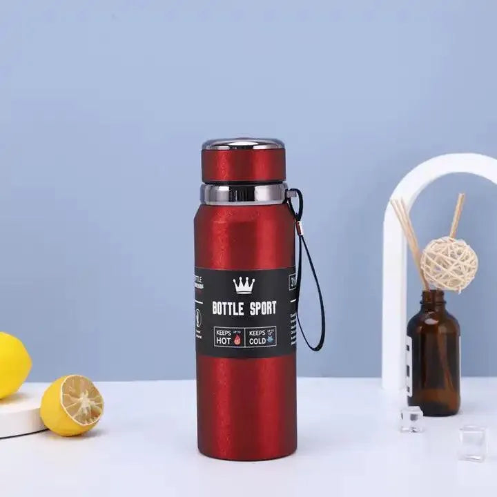 Glitter Bottle Insulated Thermos (1000 ml) - Bear Hugs