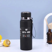 Glitter Bottle Insulated Thermos (1000 ml) - Bear Hugs