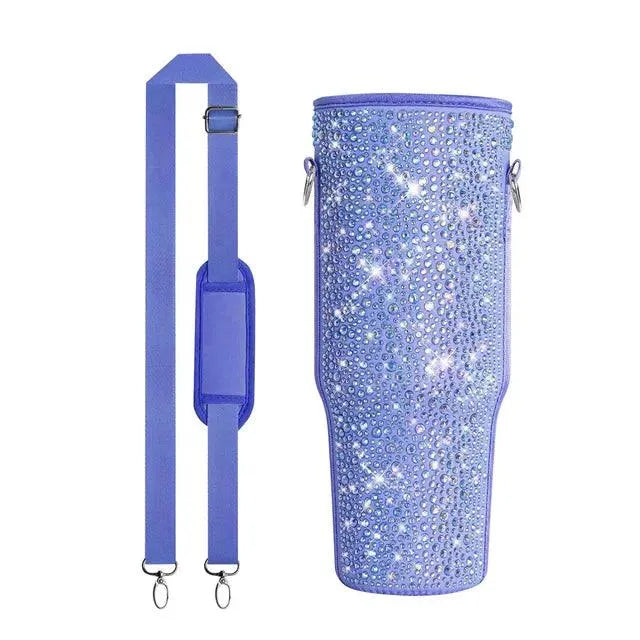 Glittery Stanley Cup Carrier Bag (For 30 oz & 40 oz) - Bear Hugs