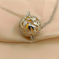 Globe Dragon And Phoenix Embossed Luminous Pendant - Bear Hugs