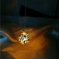 Globe Dragon And Phoenix Embossed Luminous Pendant - Bear Hugs