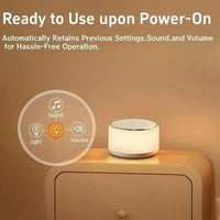 Glow-in-Dark Sleep Training Speaker - Bear Hugs