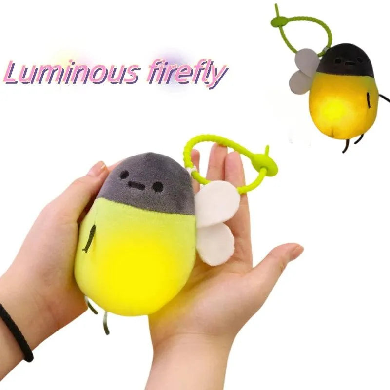 Glow-in-the-Dark Firefly Plush Pendant - Bear Hugs