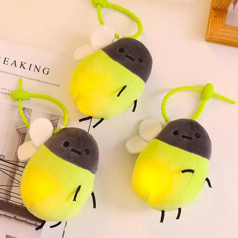 Glow-in-the-Dark Firefly Plush Pendant - Bear Hugs