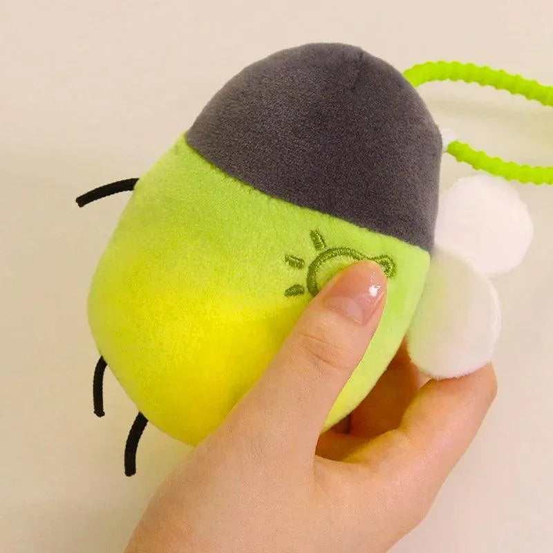 Glow-in-the-Dark Firefly Plush Pendant - Bear Hugs