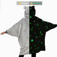 Glow in the Dark Hoodie - Bear Hugs