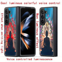 Glowing Calm Buddha Smart Cover (For Samsung) - Bear Hugs