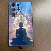 Glowing Calm Buddha Smart Cover (For Samsung) - Bear Hugs