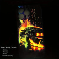 Glowing Car LED Smart Voice Controlled Cover (For iPhone) - Bear Hugs