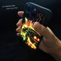 Glowing Car LED Smart Voice Controlled Cover (For iPhone) - Bear Hugs