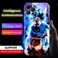 Glowing Dragon Ball Z Voice Controlled Smart LED Cover (For iPhone) - Bear Hugs