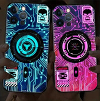 Glowing Futuristic Voice Controlled LED Case (For iPhone) - Bear Hugs