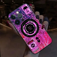 Glowing Futuristic Voice Controlled LED Case (For iPhone) - Bear Hugs