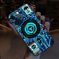 Glowing Futuristic Voice Controlled LED Case (For iPhone) - Bear Hugs