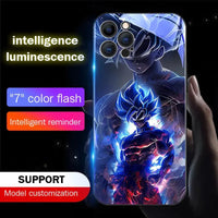 Glowing Goku Voice Controlled Smart LED Cover (For iPhone) - Bear Hugs