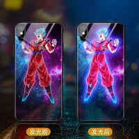 Glowing Goku Voice Controlled Smart LED Cover (For iPhone) - Bear Hugs